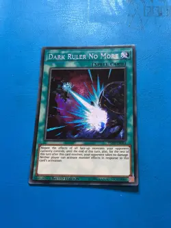 YUGIOH Secret Rare Dark Ruler No More TN19-EN014 - Image 1