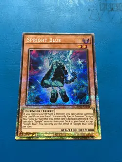 YUGIOH Starlight Rare Spright Blue RA05-EN021 1st Edition - Image 1