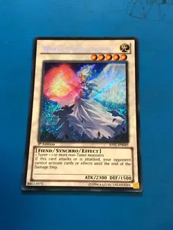 YUGIOH Secret Rare Armades, Keeper Of Boundaries JOTL-EN045 1st Edition - Image 1