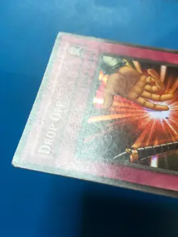 YUGIOH Super Rare Drop Off LOD-097 PLAYED - Image 3