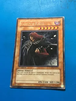 YUGIOH Rare Vanity's Fiend CDIP-EN017 1st Edition PLAYED - Image 1
