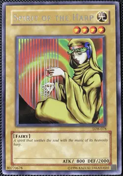 Spirit of the Harp LOB-078 The Legend of Blue Eyes White Dragon Unl… - Image 1