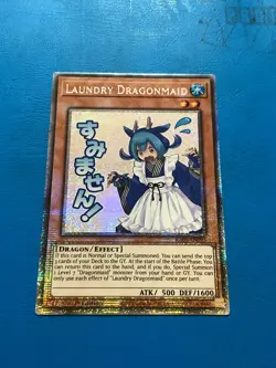 YUGIOH Starlight Rare Laundry Dragonmaid RA05-EN095 1st Edition - Image 1