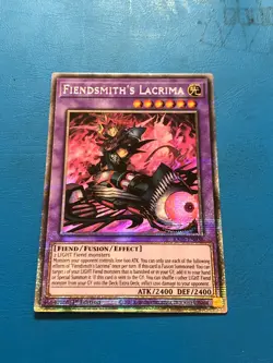YUGIOH Starlight Rare Fiendsmith's Lacrima RA05-EN038 1st Edition - Image 1