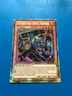 YUGIOH Starlight Rare Vanquish Soul Razen RA05-EN134 1st Edition - Image 1