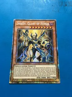 YUGIOH Starlight Rare Imsety, Glory Of Horus RA05-EN027 1st Edition - Image 1