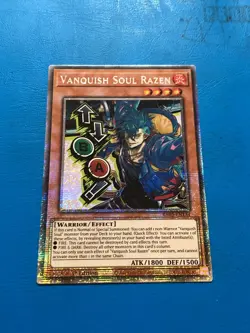 YUGIOH Starlight Rare Vanquish Soul Razen RA05-EN134 1st Edition ALT ART - Image 1