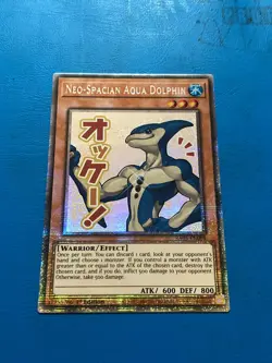 YUGIOH Starlight Rare Neo-Spacian Aqua Dolphin RA05-EN088 1st Edition - Image 1