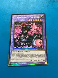 YUGIOH Ultimate Rare Fiendsmith's Lacrima RA05-EN038 1st Edition - Image 1