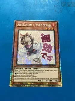 YUGIOH Starlight Rare Ash Blossom & Joyous Spring RA05-EN091 1st Edition - Image 1