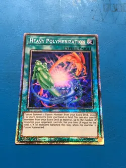 YUGIOH Starlight Rare Heavy Polymerization RA05-EN071 1st Edition - Image 1