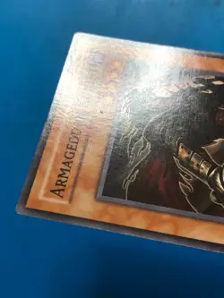 YUGIOH Super Rare Armageddon Knight PTDN-EN021 1st Edition PLAYED - Image 3