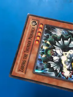 YUGIOH Super Rare Zaborg The Thunder Monarch AST-023 PLAYED - Image 3