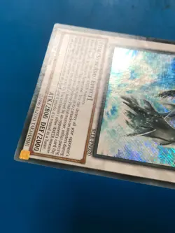 YUGIOH Secret Rare White Aura Whale BLLR-EN020 1st Edition PLAYED - Image 4