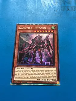YUGIOH Collector's Rare Kashtira Unicorn RA05-EN025 1st Edition - Image 1