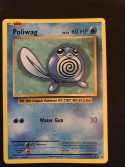 Poliwag 23/108 - Evolutions - Common - Pokemon Card TCG - LP - Image 1