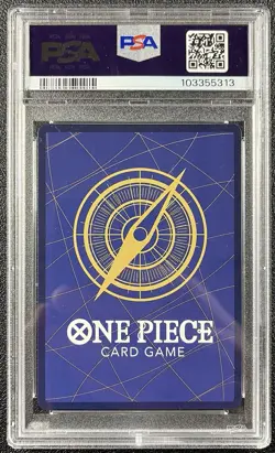 2024 One Piece JP Monkey D. Luffy #OP10-118 SEC Royal Blood PSA 10 - Image 2