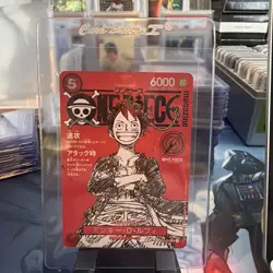 2025 ONE PIECE JPN PROMOS MAGAZINE LUFFY - Image 1