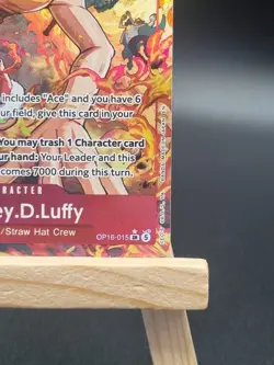 One Piece Card Game - Monkey D. Luffy - OP16-015 - Alt Art - English - Image 3