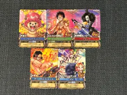 Data Carddass One Piece OnePy β Match Promo PJ X 5 Bandai 2008 Made in Japan - Image 1