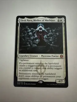 Elesh Norn Mother of Machines White Mythic Rare Card MTG Magic The Gathering - Image 1