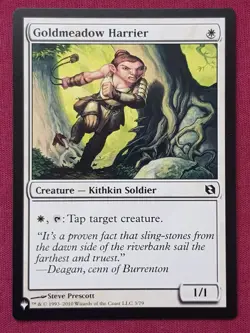 Magic The Gathering THE LIST GOLDMEADOW HARRIER white card MTG - Image 1