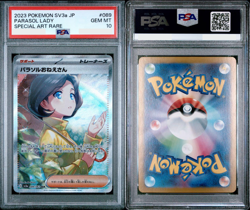 PSA 10 Parasol Lady SAR 089/062 SV3a Raging Surf Japanese Pokemon Card Game - Image 1