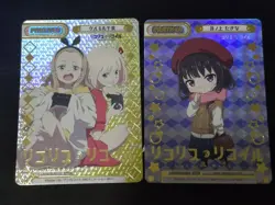 Rebirth Kurumi & Chisato Inoue Takina NBP Trading Card Playable - Image 1