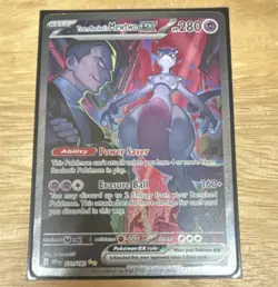 Team Rocket's Mewtwo ex 231/182 SV10 Destined Rivals SIR Holo Full Art EN - Image 1