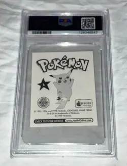 PSA 9 Vintage Mint 1999 Pokemon Merlin Series 1 Charizard #6 - Image 2