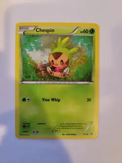 Pokemon TCG Chespin XY XY88 Holo Black Star Promo - Image 1