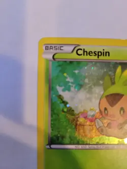 Pokemon TCG Chespin XY XY88 Holo Black Star Promo - Image 2