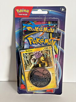 Pokemon TCG Phantasma Flames Mega Evolution Raikou Promo Blister Pack Sealed New - Image 1
