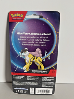 Pokemon TCG Phantasma Flames Mega Evolution Raikou Promo Blister Pack Sealed New - Image 2