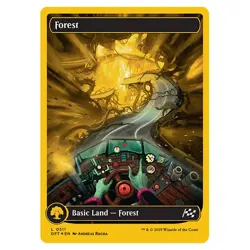 MTG - Forest (0511) (First-Place Foil) Aetherdrift Foil - Image 1