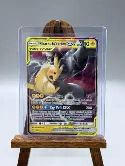 Pokemon TCG Pikachu & Zekrom GX Tag Team 33/181 NM - Image 1