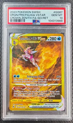 Pokemon Crown Zenith Gold VStar Set - Arceus Giratina Dialga Palkia Full PSA 10 - Image 2