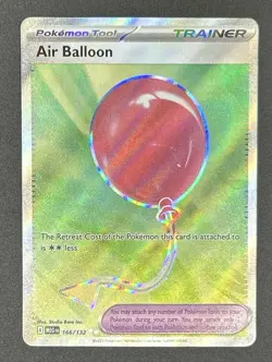 Pokemon TCG Air Balloon 166/132 Me01: Mega Evolution Holo - Image 1