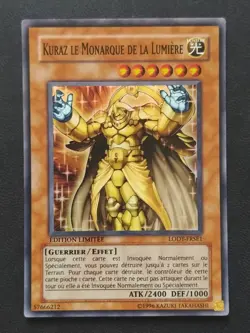 Yu-Gi-Oh ! - Kuraz Le Monarque De La Lumiere - LODT-FRSE1 - Super Rare - Image 1