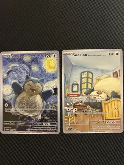 Snorlax Pokemon Card Display Art Card - Image 1