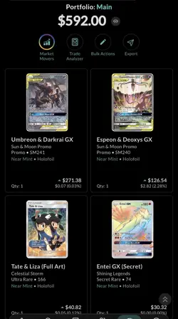 Pokemon, 11 Cards, GX Lot Umbreon Darkrai Espeon Deoxys and many others - Image 2