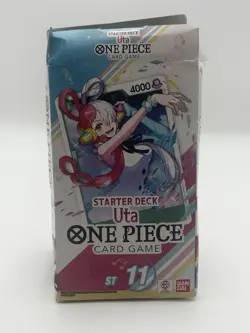 Uta Starter Deck ST 11 One Piece Card Game English Box Damaged - Image 1