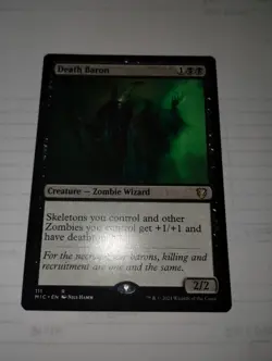 1x Death Baron Innistrad: Midnight Hunt Commander Card #111 NM Condition MTG - Image 4