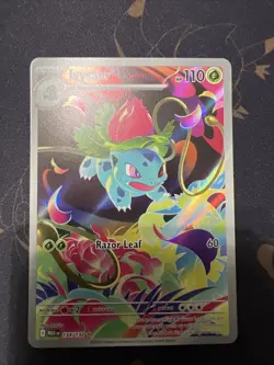 Pokemon TCG Ivysaur 134/132 Secret Rare Card NM/M Condition - Image 1