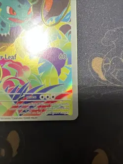 Pokemon TCG Ivysaur 134/132 Secret Rare Card NM/M Condition - Image 4