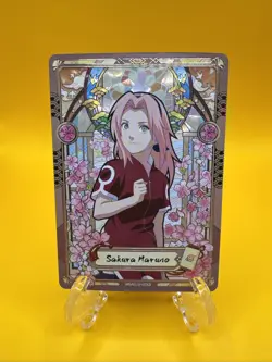 Sakura Haruno NARUTO NRSA01-SP-003L5 Naruto Kayou Card - ENGLISH - Heaven Scroll - Image 1