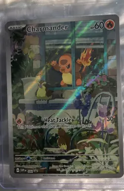 Charmander 044 Sv: Scarlet & Violet Promo Cards Holo. Still in cellophane! - Image 1