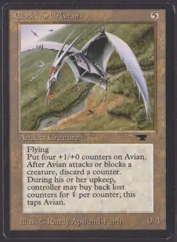 Clockwork Avian MTG Antiquities Magic - Image 1