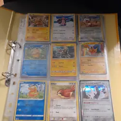 Pokemon Binder With Cards mixed from different sets all english binder included - Image 2