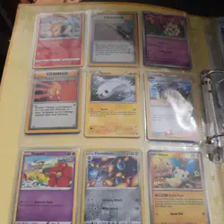 Pokemon Binder With Cards mixed from different sets all english binder included - Image 3
